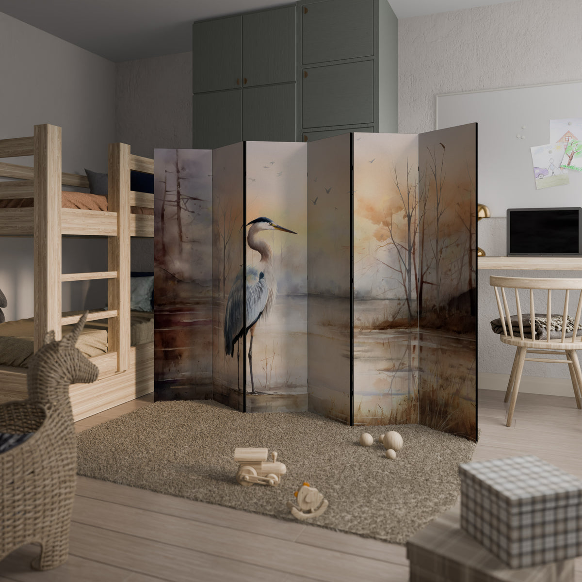 HERON DAYDREAM Παραβάν με 6 πάνελ