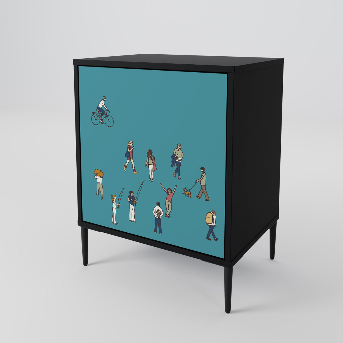 COLLECTIVE STREAM 1-Door Sideboard