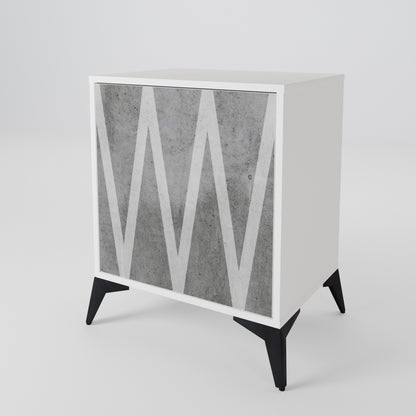 SOLID ZIG ZAG 1-Door Sideboard