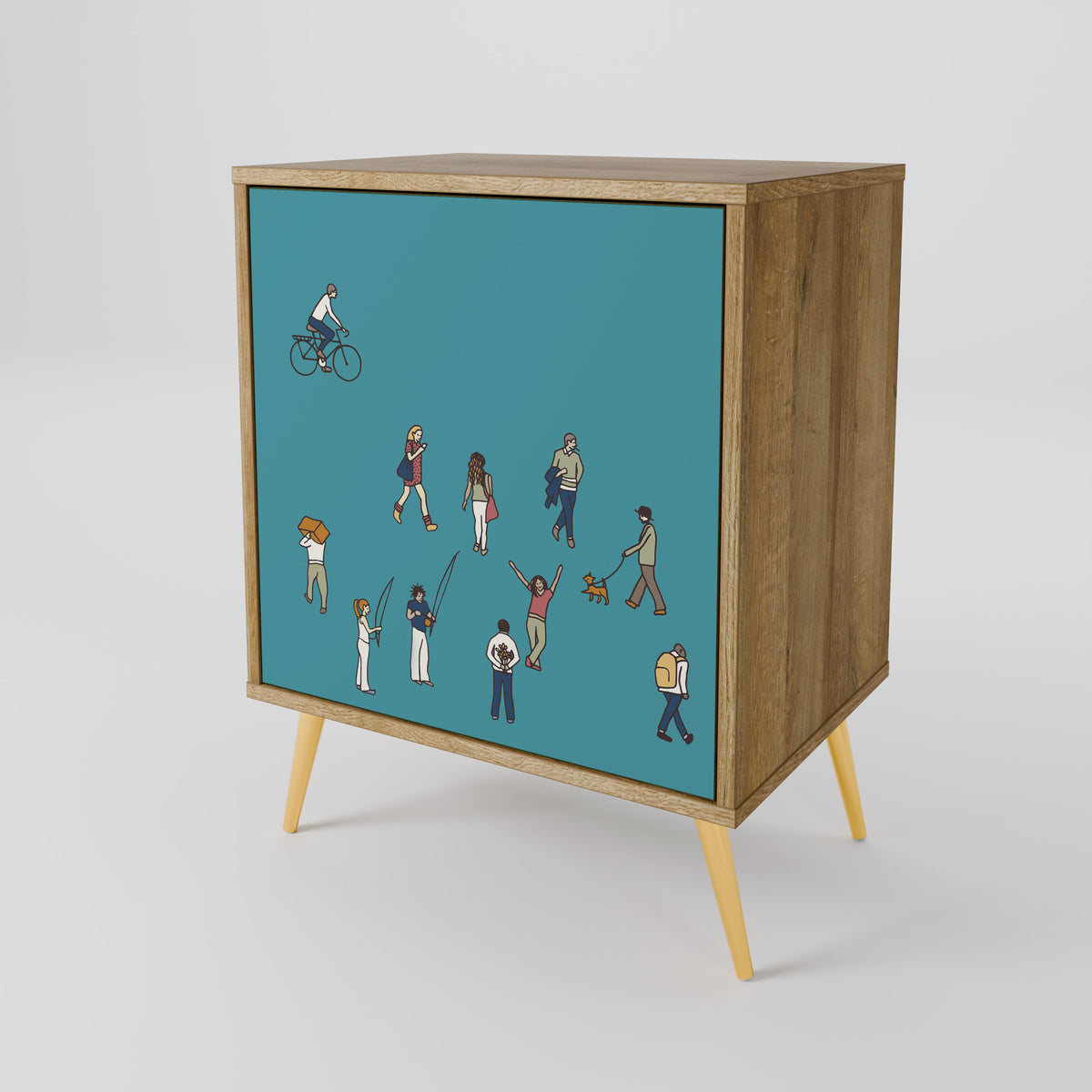 COLLECTIVE STREAM 1-Door Sideboard