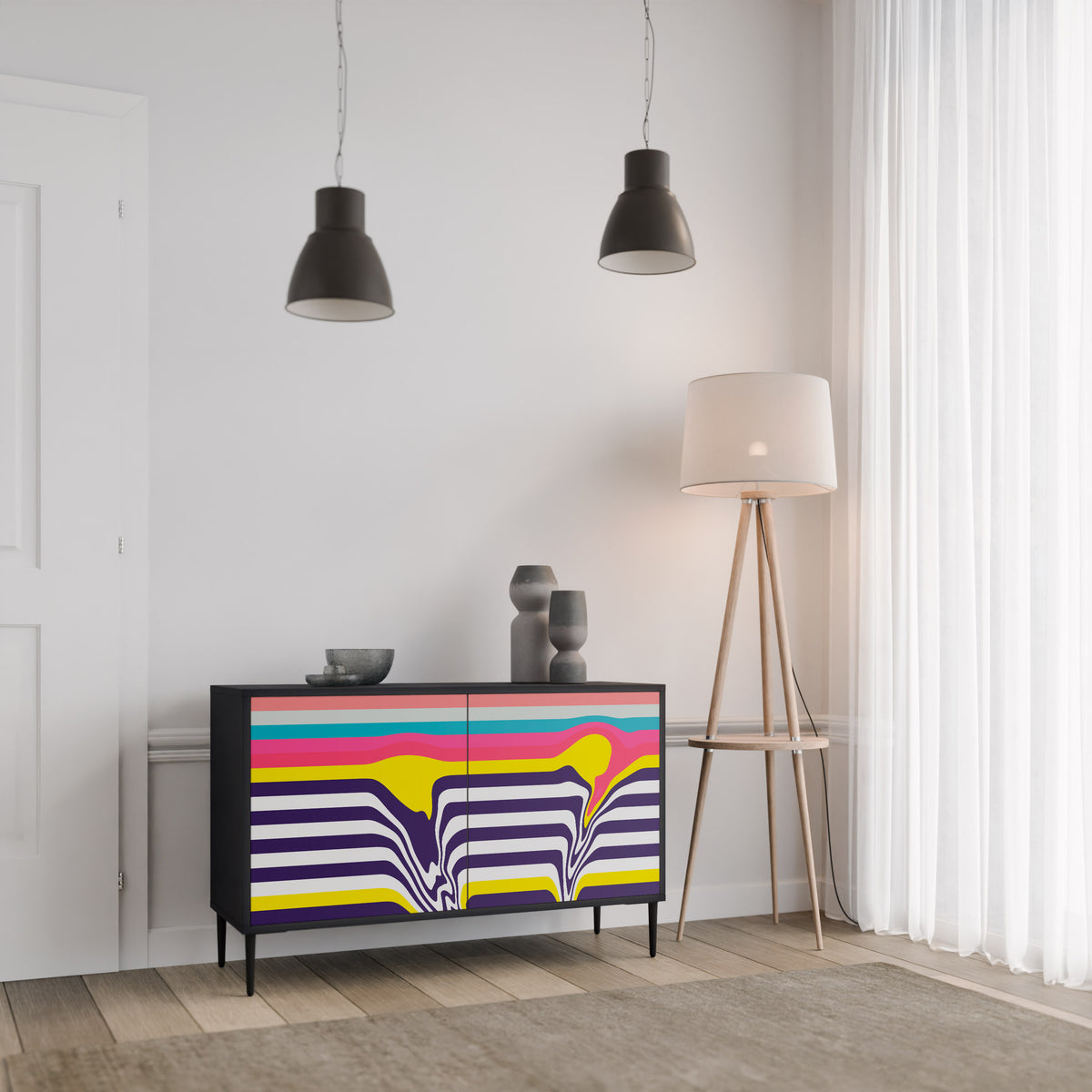 TONE COLLAPSE 2-Door Sideboard