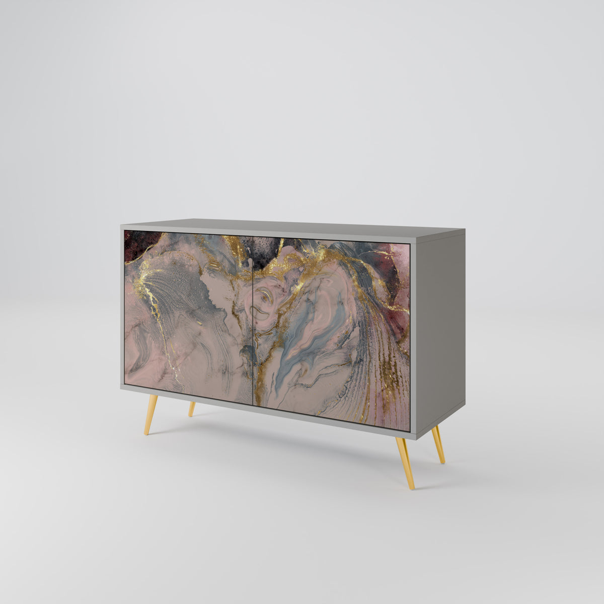 GILDED SWIRLS 2-Door Sideboard