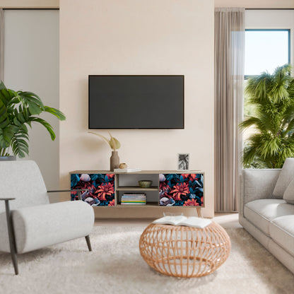 ETHEREAL BLOSSOMS 2-Door TV Cabinet