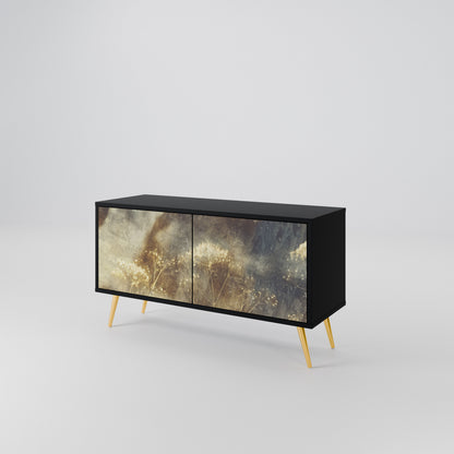 GENTLE POWER Compact 2-Door TV Cabinet
