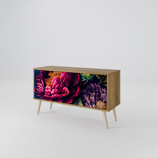 BLOOMING ELEGANCE Συμπαγές έπιπλο τηλεόρασης 2-θυρών