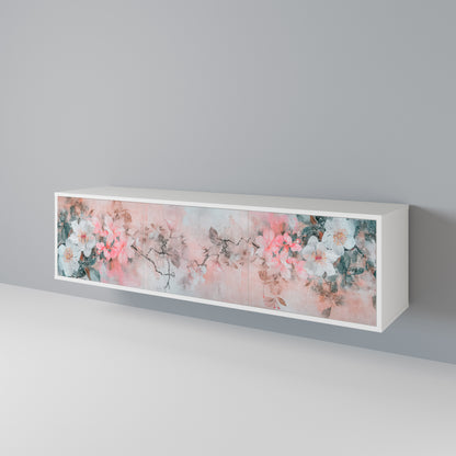 CHERRY BLOSSOM Έπιπλο τηλεόρασης 3-θυρών
