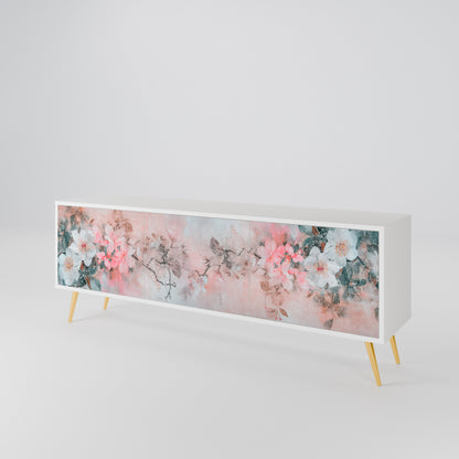 CHERRY BLOSSOM Έπιπλο τηλεόρασης 3-θυρών