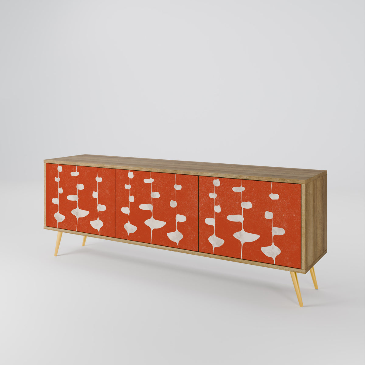 COURAGE MOLD 3-Door TV Cabinet