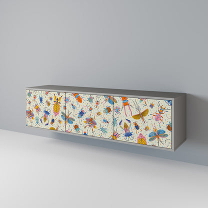 COLORFUL INSECTS Έπιπλο τηλεόρασης 3-θυρών