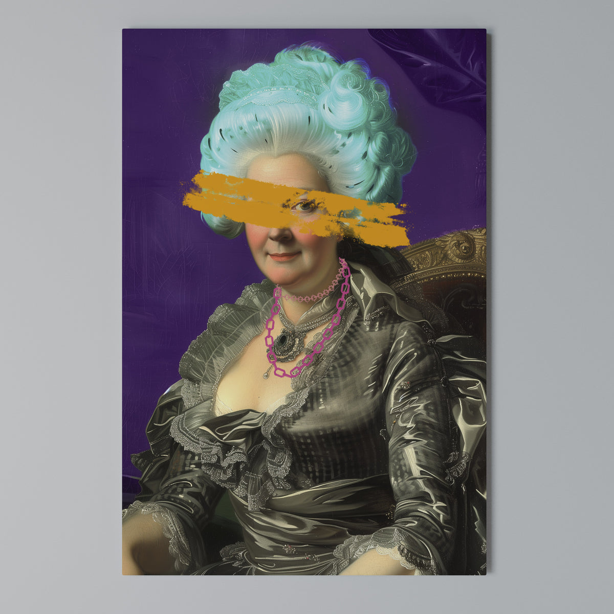 BAROQUE CHIC Κατακόρυφος Πίνακας σε Καμβά