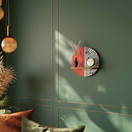 ORANGEY TREASURE Διακοσμητικό Ράφι Art Shelf