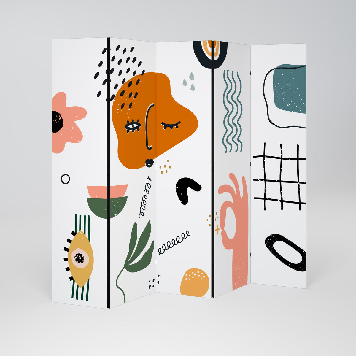 MATISSE WHIMSY Παραβάν με 5 πάνελ