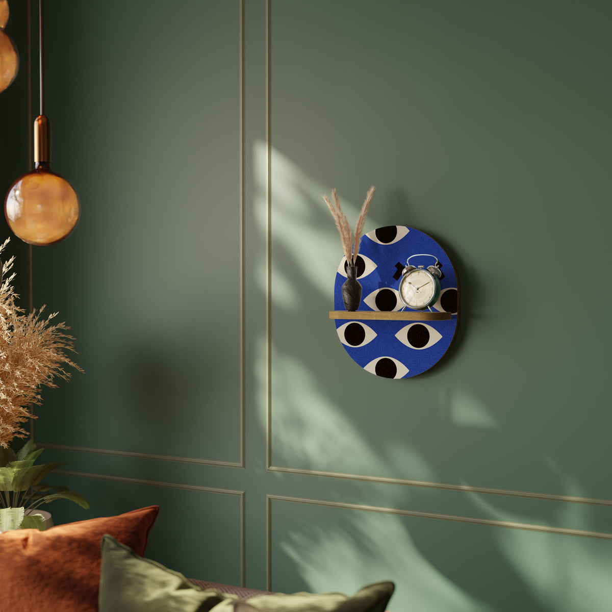 GEOMETRIC EYES Διακοσμητικό Ράφι Art Shelf