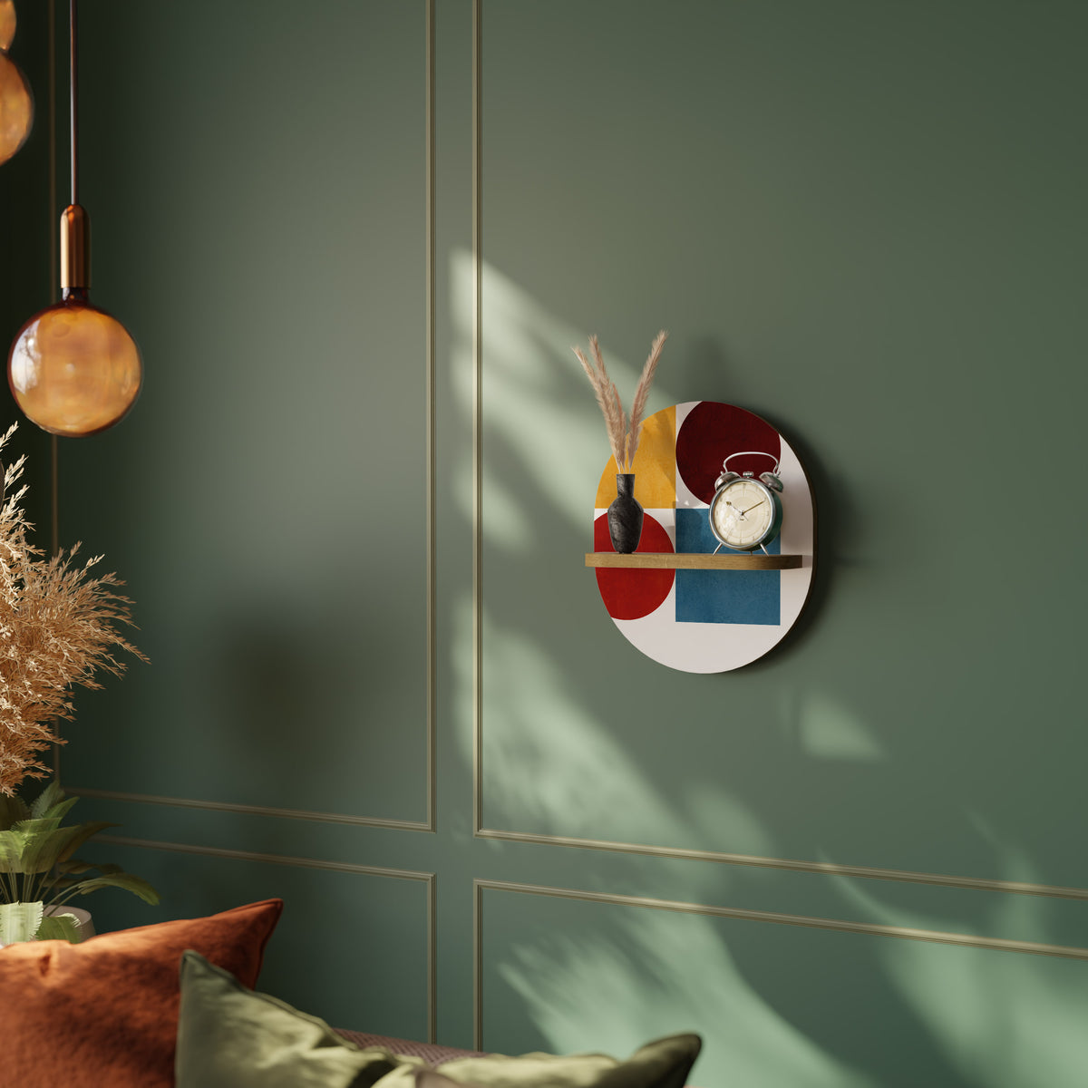 GEOMETRIC PUZZLE Διακοσμητικό Ράφι Art Shelf