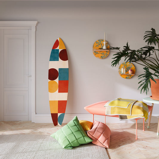 GEOMETRIC PUZZLE Διακοσμητική σανίδα Surf
