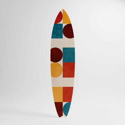 GEOMETRIC PUZZLE Διακοσμητική σανίδα Surf