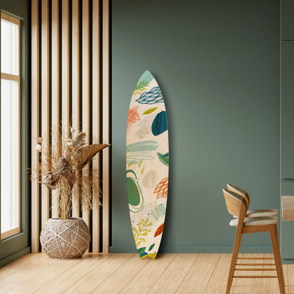 BOTANICAL HURRICANE Διακοσμητική σανίδα Surf