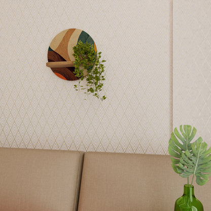 COLORFUL STRANDS Διακοσμητικό Ράφι Art Shelf