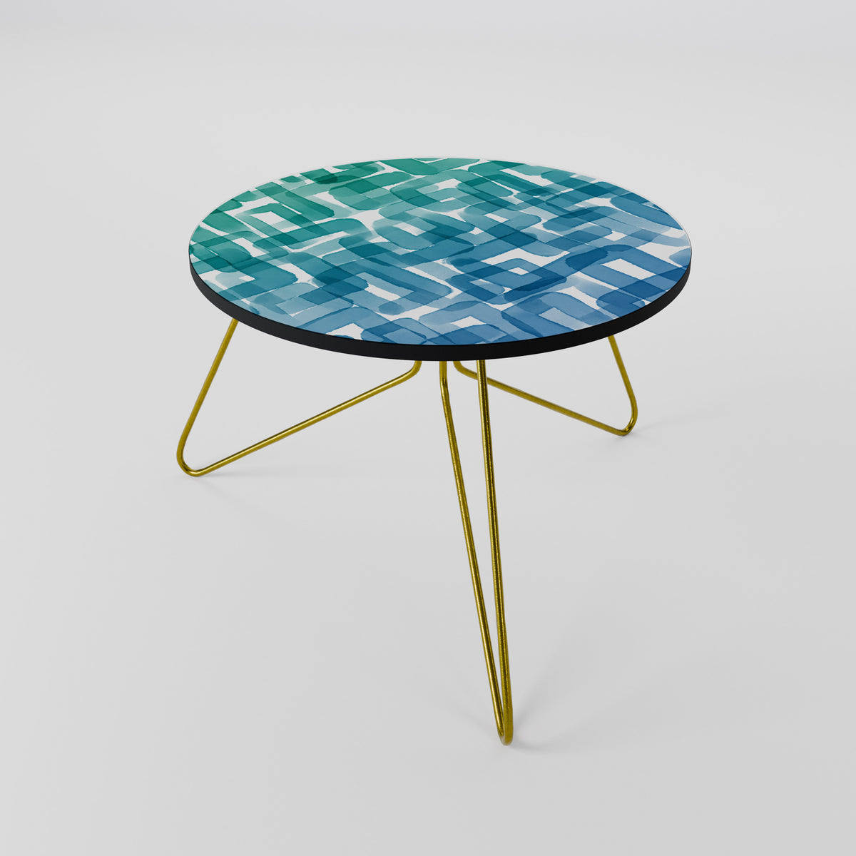 TURQUOISE RECTANGLES Coffee Table