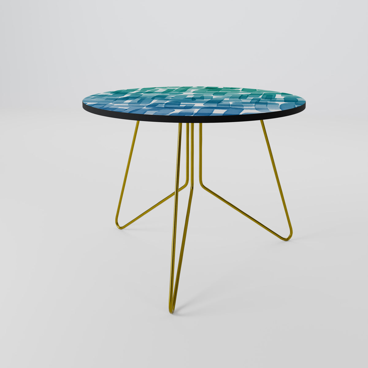 TURQUOISE RECTANGLES Coffee Table