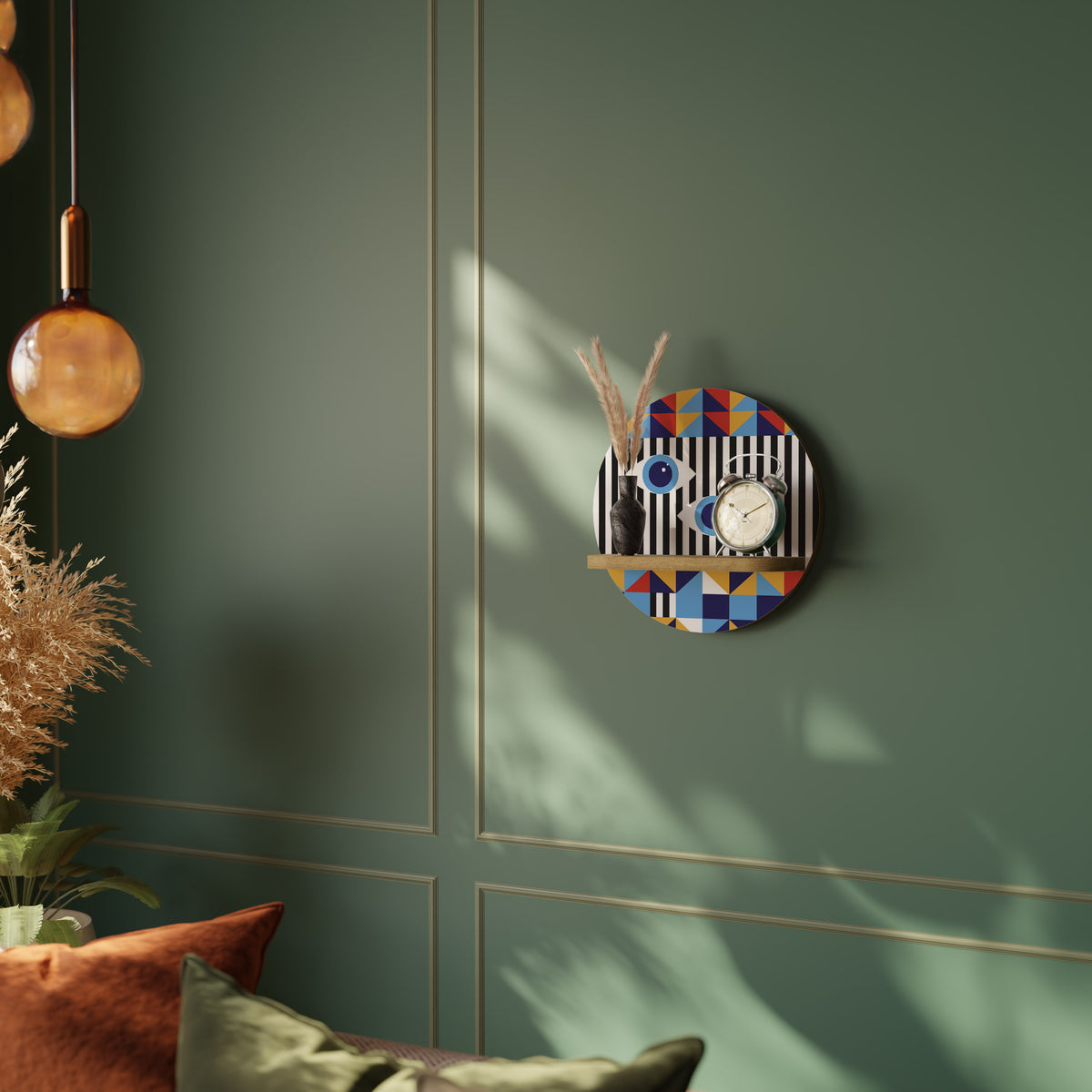ABSTRACTION AND GEOMETRY Διακοσμητικό Ράφι Art Shelf