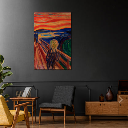 THE SCREAM Κατακόρυφος Πίνακας σε Καμβά
