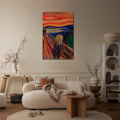 THE SCREAM Κατακόρυφος Πίνακας σε Καμβά