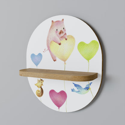 BALLOON FRIENDS Art Shelf