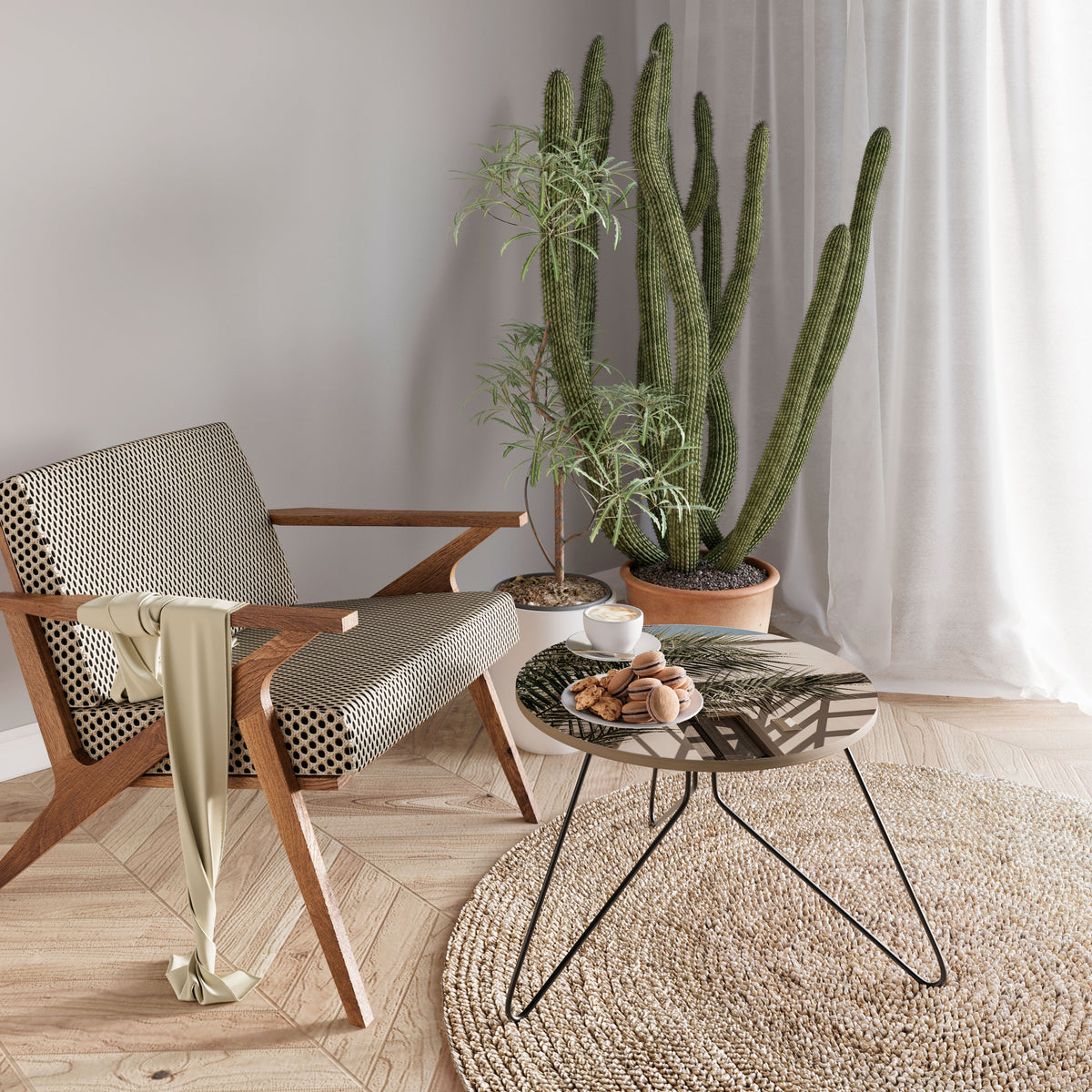 PALM SHADOW DANCE Coffee Table