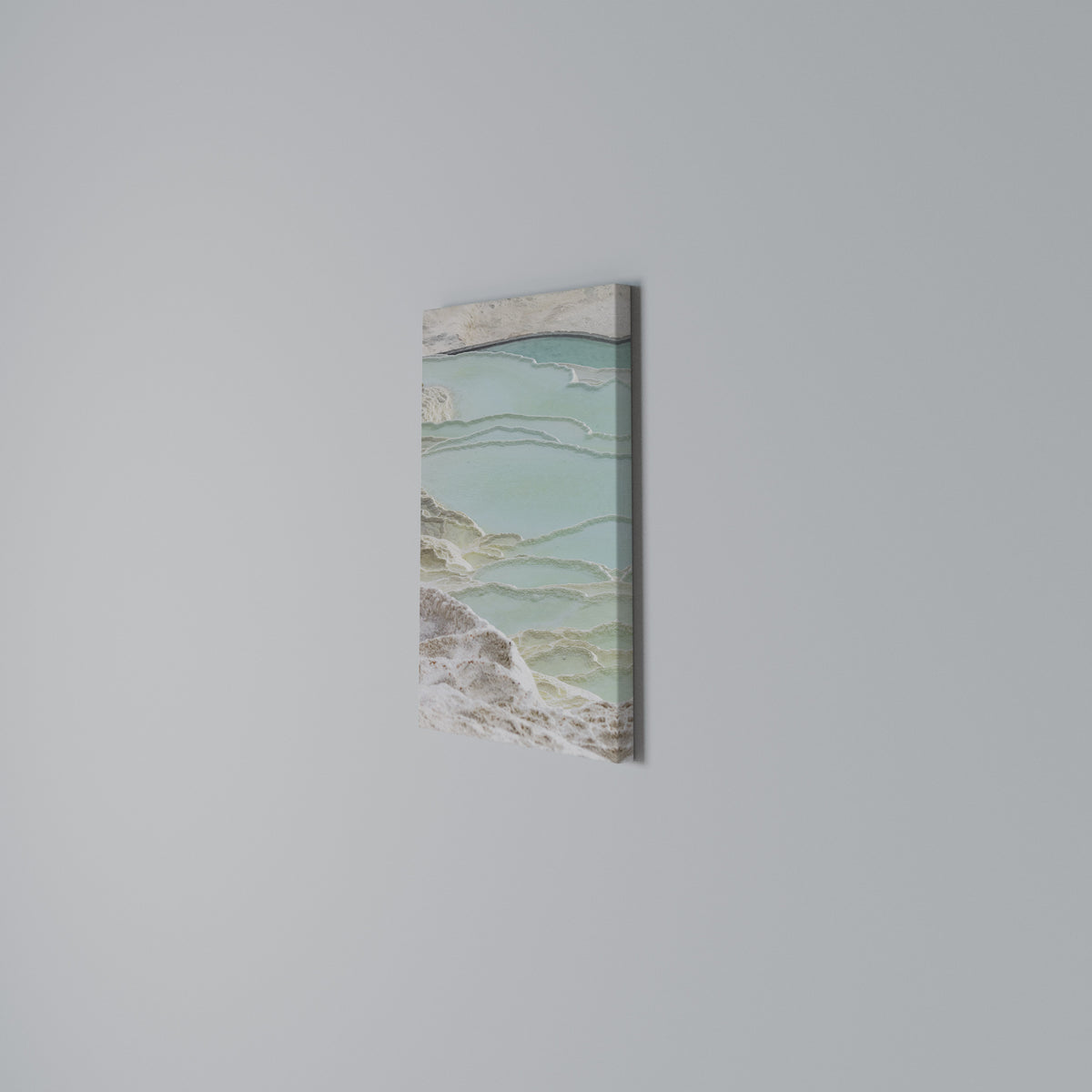 AQUAMARINE WHISPERS Κατακόρυφος Πίνακας σε Καμβά