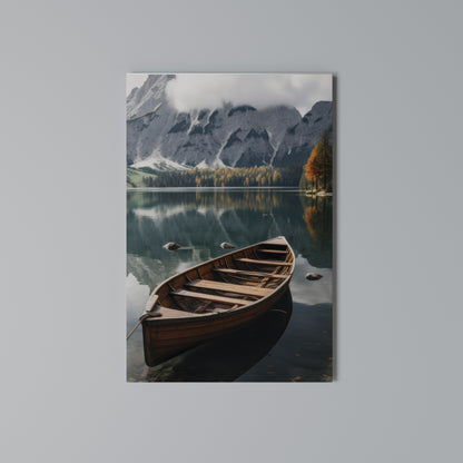 MOUNTAINSIDE REFLECTIONS Κατακόρυφος Πίνακας σε Καμβά