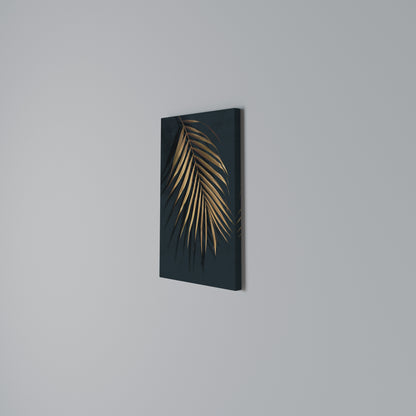 GOLDEN PALM WHISPERS Κατακόρυφος Πίνακας σε Καμβά