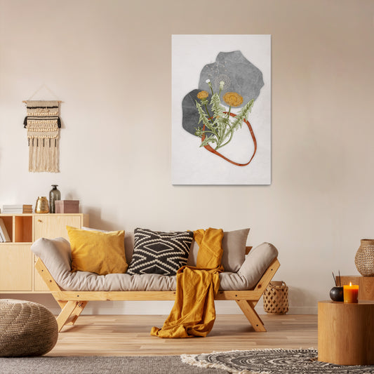 DANDELION RING Κατακόρυφος Πίνακας σε Καμβά