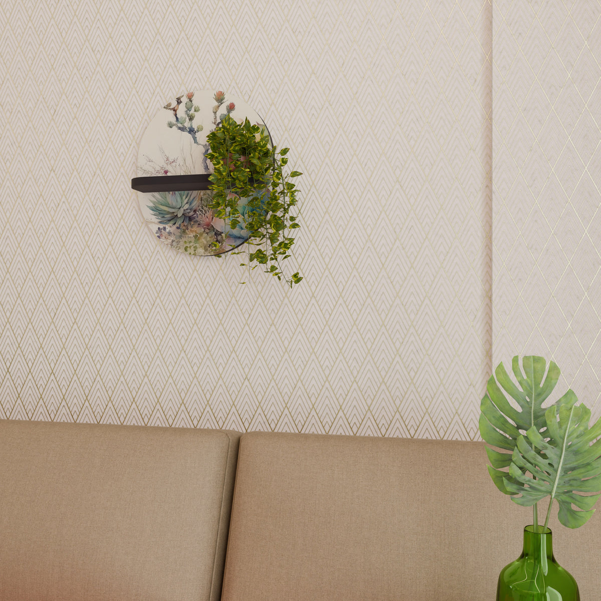 SECRET GARDEN Διακοσμητικό Ράφι Art Shelf