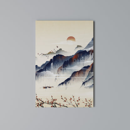 JAPANESE LANDSCAPE Κατακόρυφος Πίνακας σε Καμβά