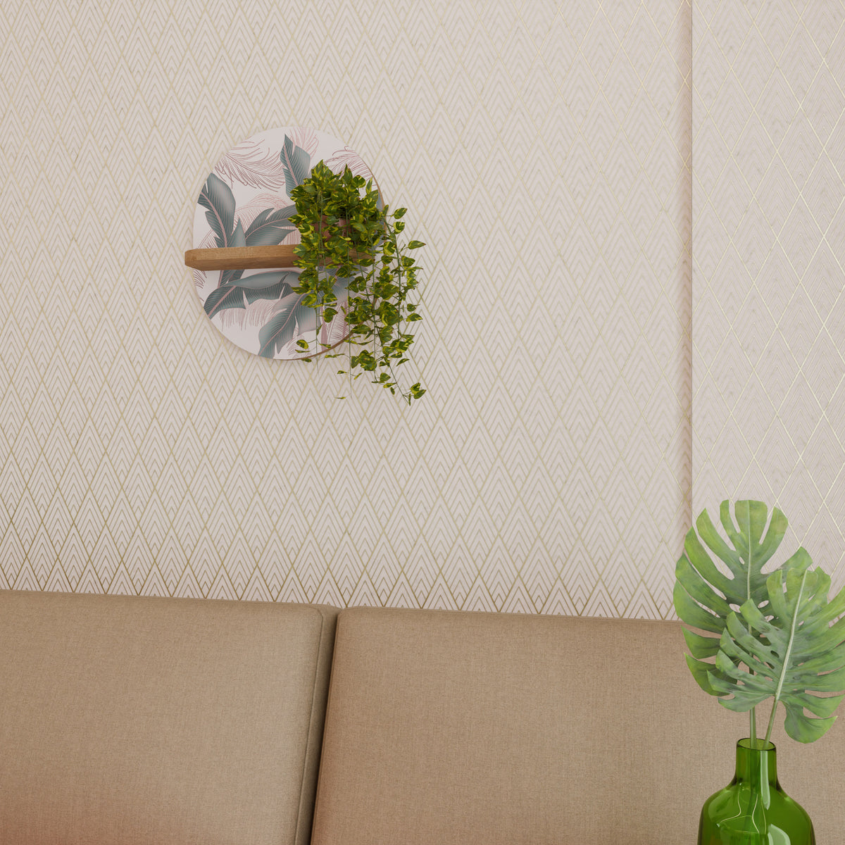 DELICATE BLISS Διακοσμητικό Ράφι Art Shelf