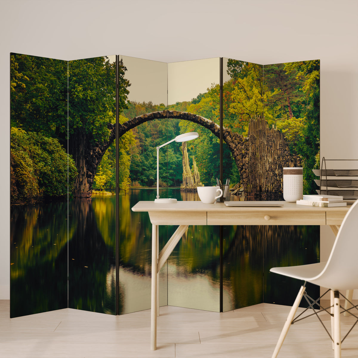SERENE REFLECTIONS REALM Παραβάν με 6 πάνελ