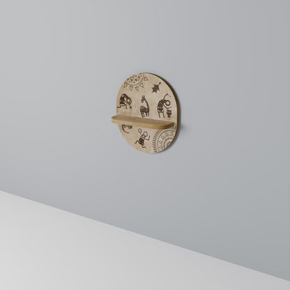 AFRICAN STYLE Διακοσμητικό Ράφι Art Shelf