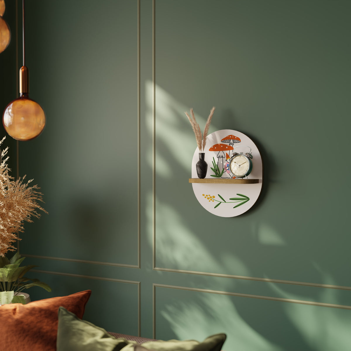 GARDEN GNOMES Διακοσμητικό Ράφι Art Shelf