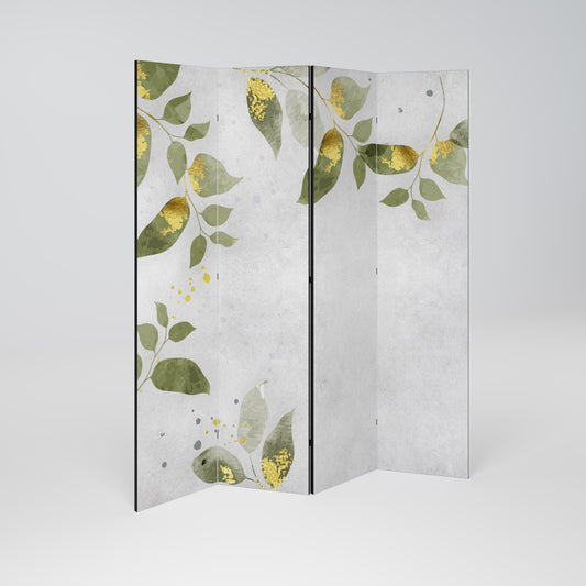 ELEGANT BOTANICS Παραβάν με 4 πάνελ