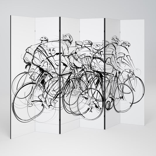 CYCLING COMPETITION Παραβάν με 6 πάνελ