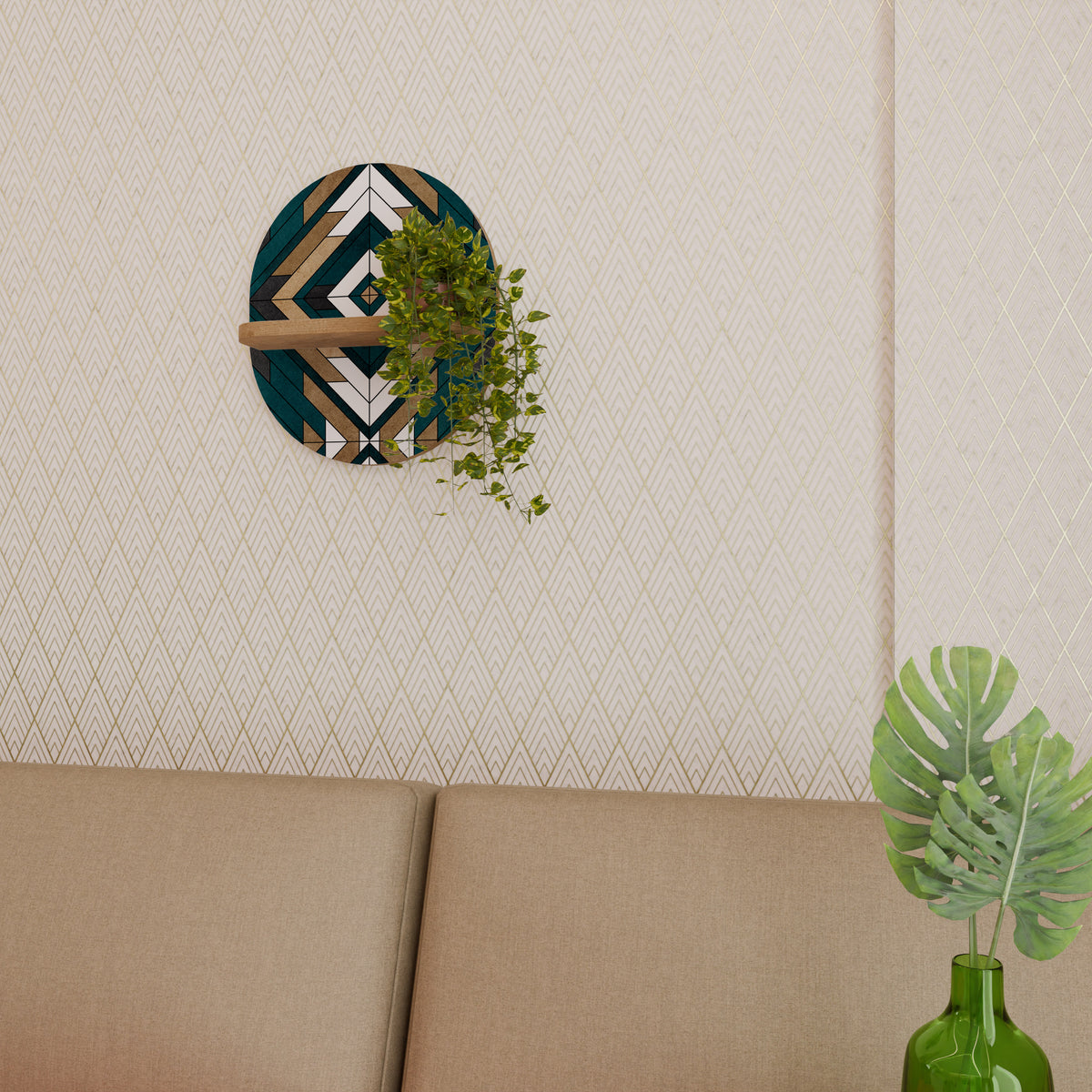 ARTISTIC GEOMETRY Διακοσμητικό Ράφι Art Shelf