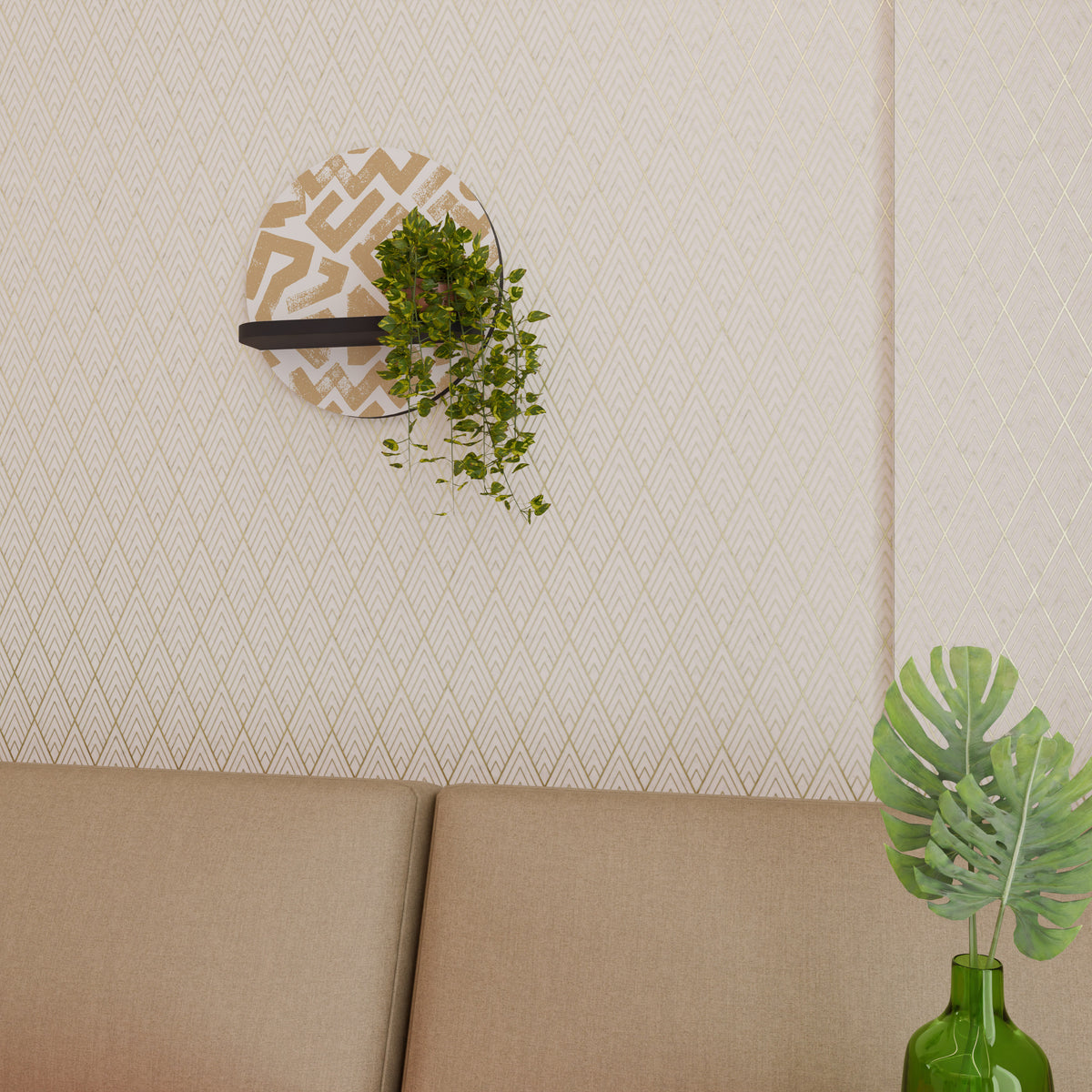 CLUSTER CRAFTS Διακοσμητικό Ράφι Art Shelf