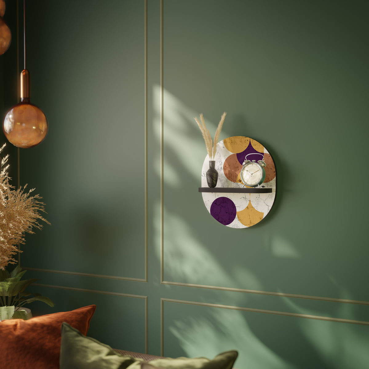 CRACKED GEOMETRY Διακοσμητικό Ράφι Art Shelf