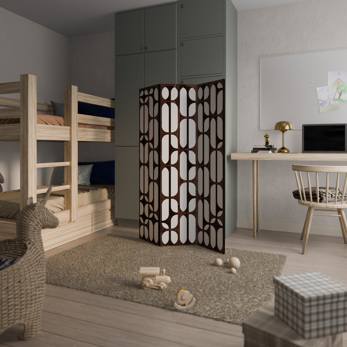 ARTISTIC SPACE HARMONY Παραβάν με 3 πάνελ
