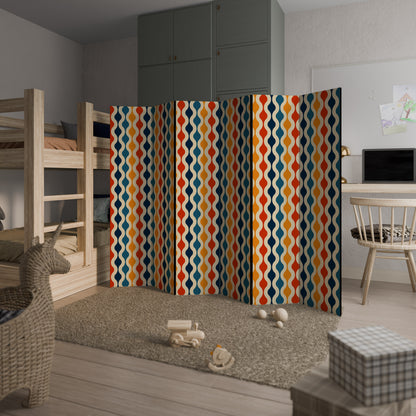 COLORFUL NOSTALGIA 6-Panel Room Divider