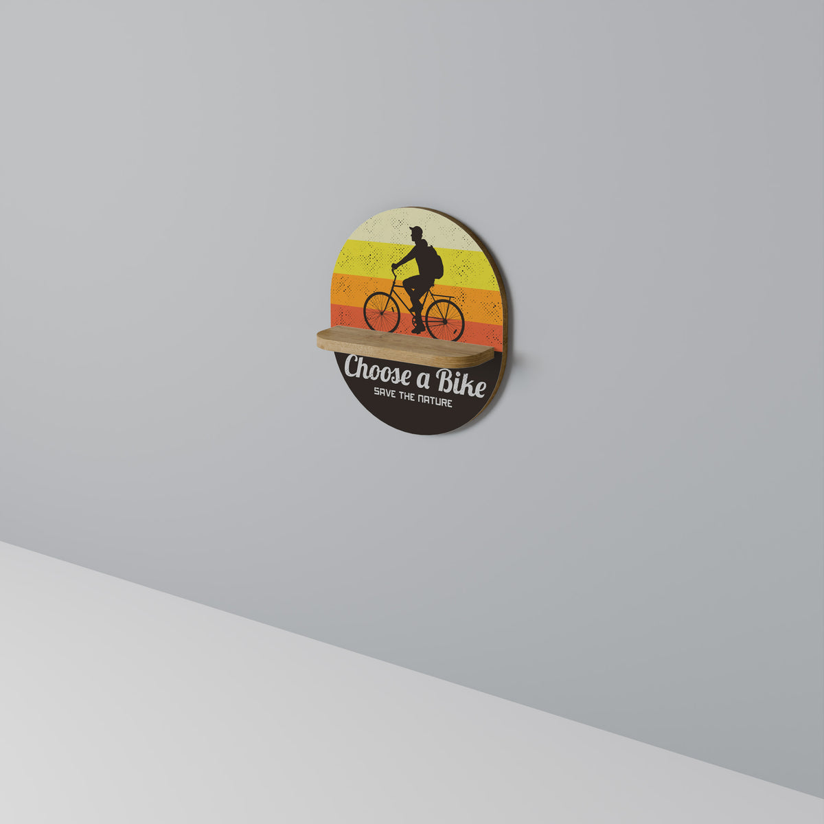 CHOOSE A BIKE Διακοσμητικό Ράφι Art Shelf