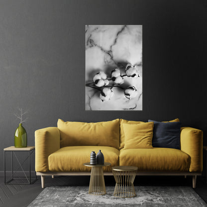 MONOCHROME COTTON DREAMS Κατακόρυφος Πίνακας σε Καμβά