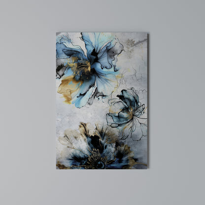 COBALT BLOSSOMS Κατακόρυφος Πίνακας σε Καμβά