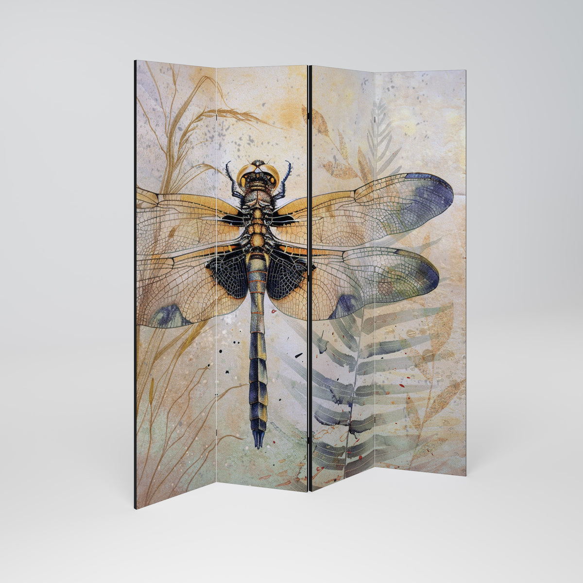 HER HIGHNESS DRAGONFLY Παραβάν με 4 πάνελ
